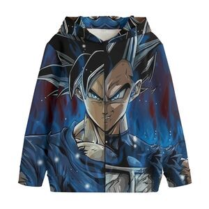 Dragon Ball Z Shirt SSJ Goku x SSJ Vegeta Fusion Men's XL Hoodie